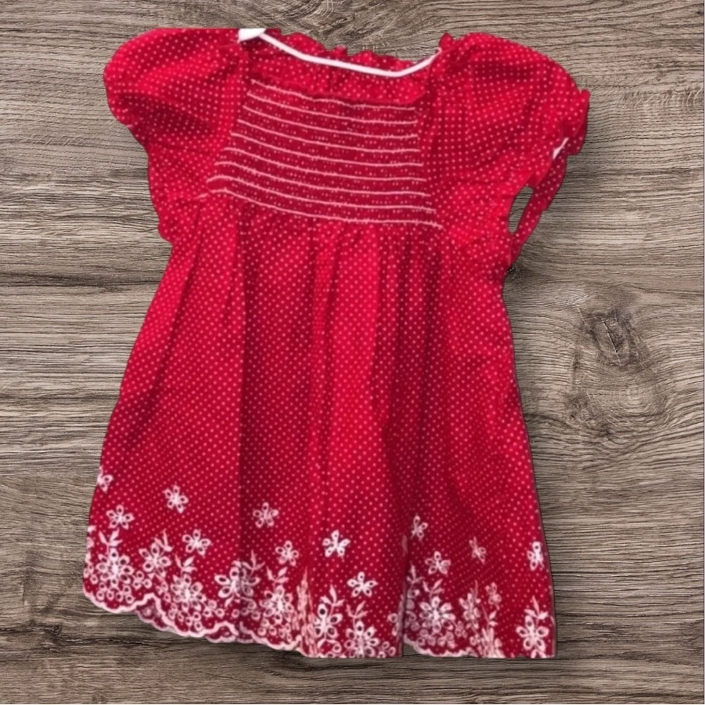 CWD KIDS EUC GIRLS RED WHITE TOP SHIRT FALL SUMMER SHIRTS BLOUSE CASUAL SZ 4